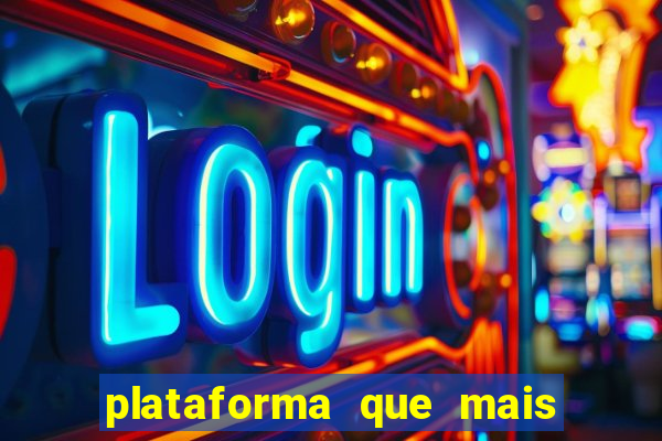 plataforma que mais paga casino