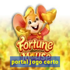 portal jogo certo