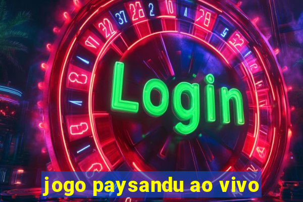 jogo paysandu ao vivo