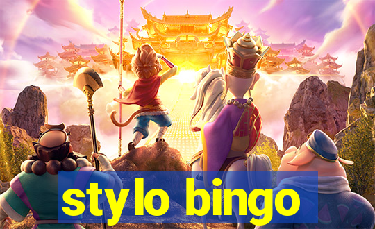 stylo bingo