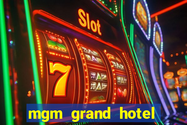 mgm grand hotel and casino address