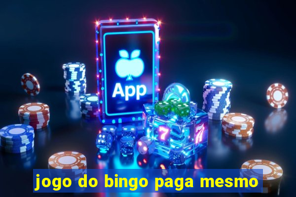 jogo do bingo paga mesmo