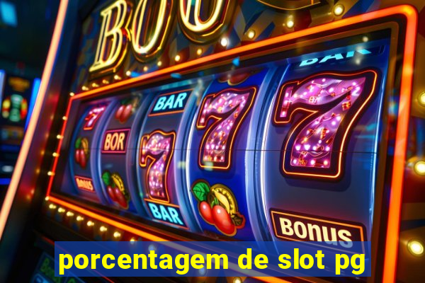 porcentagem de slot pg