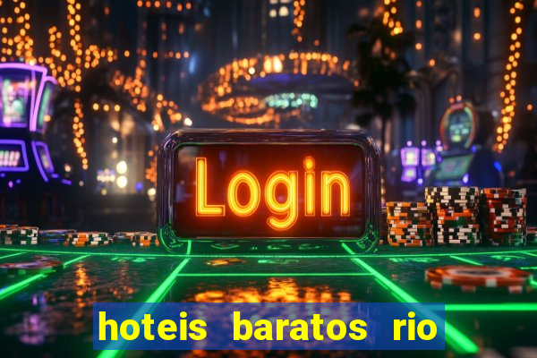 hoteis baratos rio de janeiro