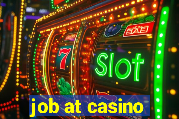 job at casino