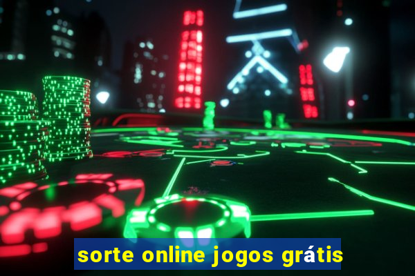 sorte online jogos grátis