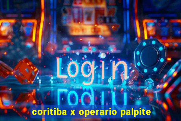 coritiba x operario palpite