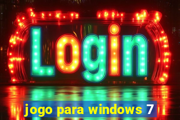 jogo para windows 7