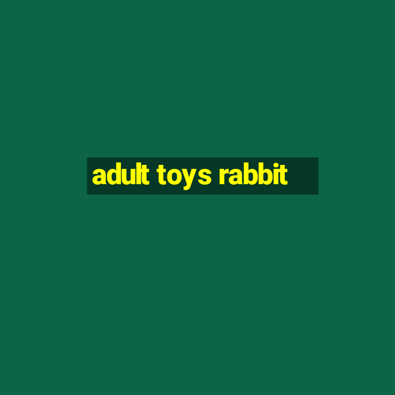 adult toys rabbit