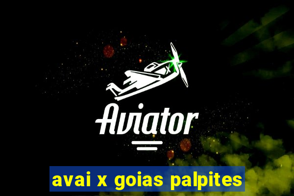 avai x goias palpites