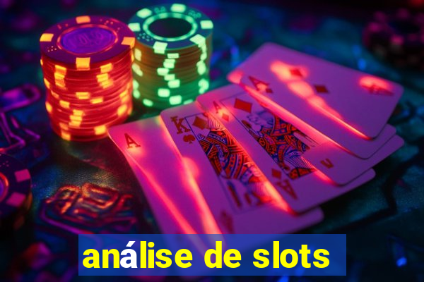 análise de slots