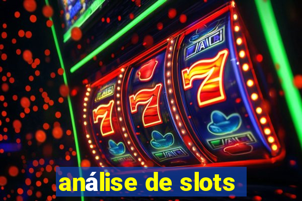 análise de slots