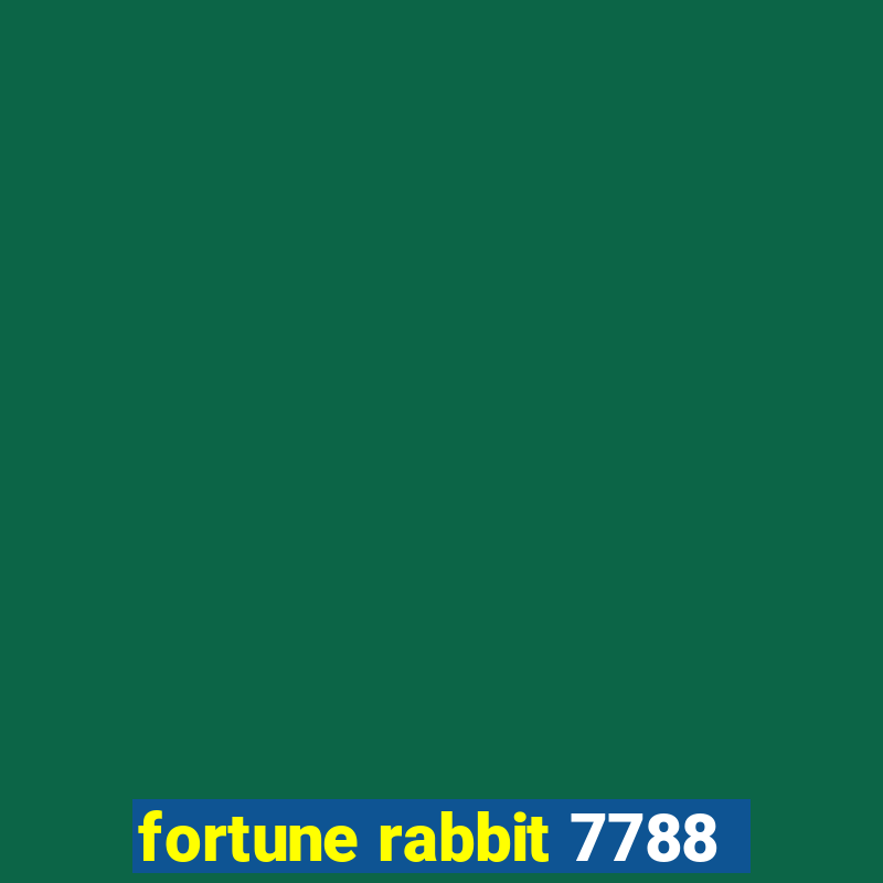 fortune rabbit 7788