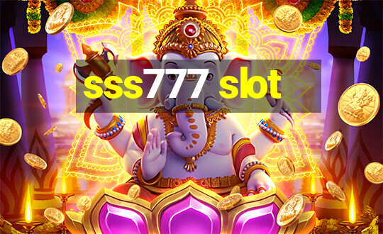 sss777 slot