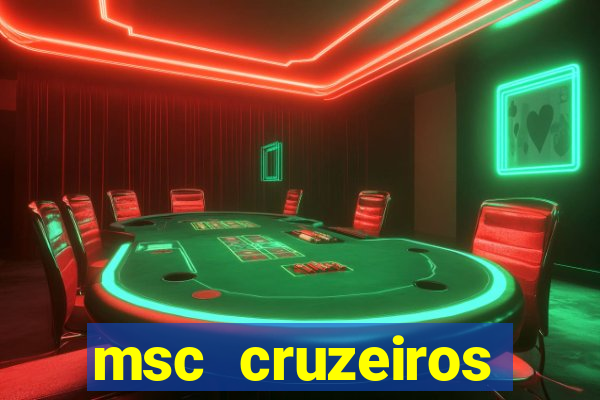 msc cruzeiros trabalhe conosco