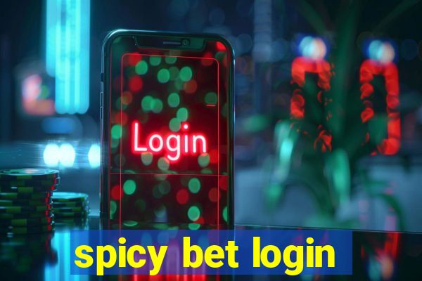 spicy bet login