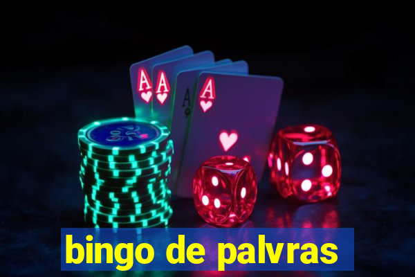 bingo de palvras