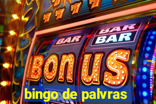 bingo de palvras