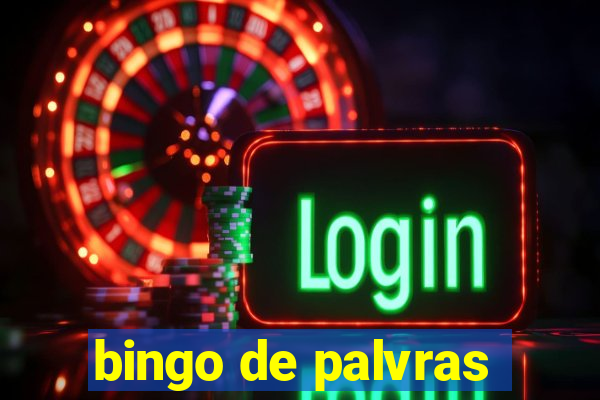 bingo de palvras