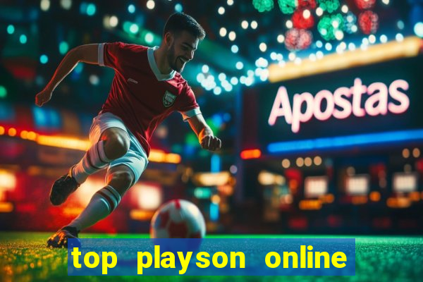 top playson online slot sites