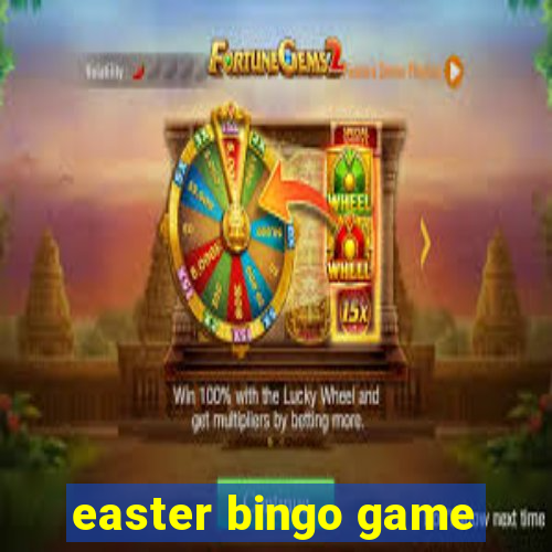 easter bingo game