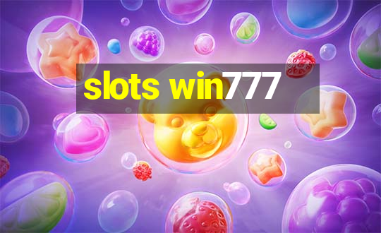 slots win777