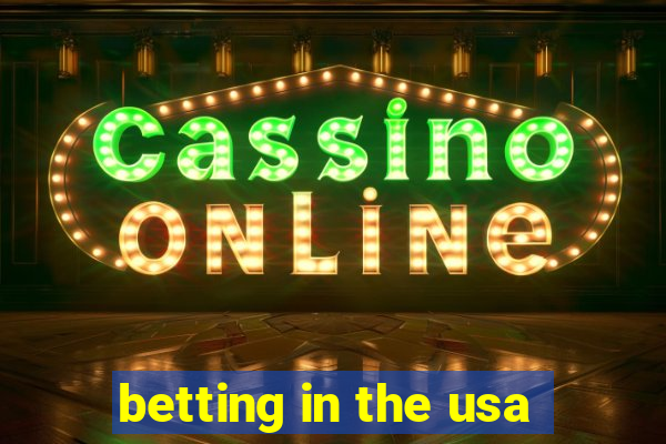 betting in the usa