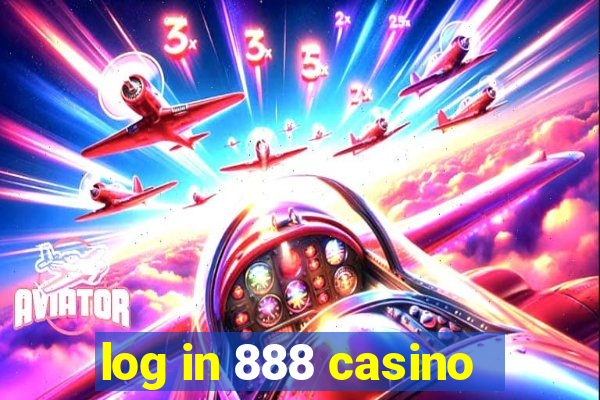 log in 888 casino