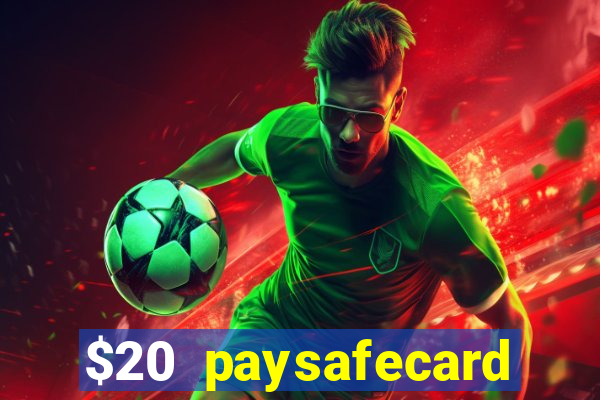 $20 paysafecard deposit bonus casino nz