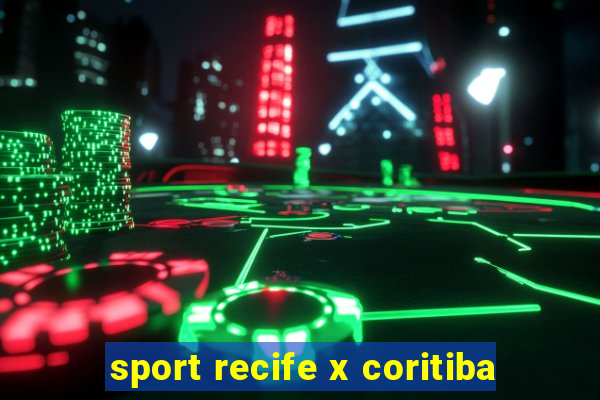 sport recife x coritiba