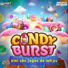 bini abc jogos de letras