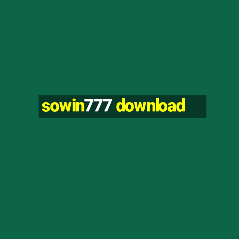 sowin777 download