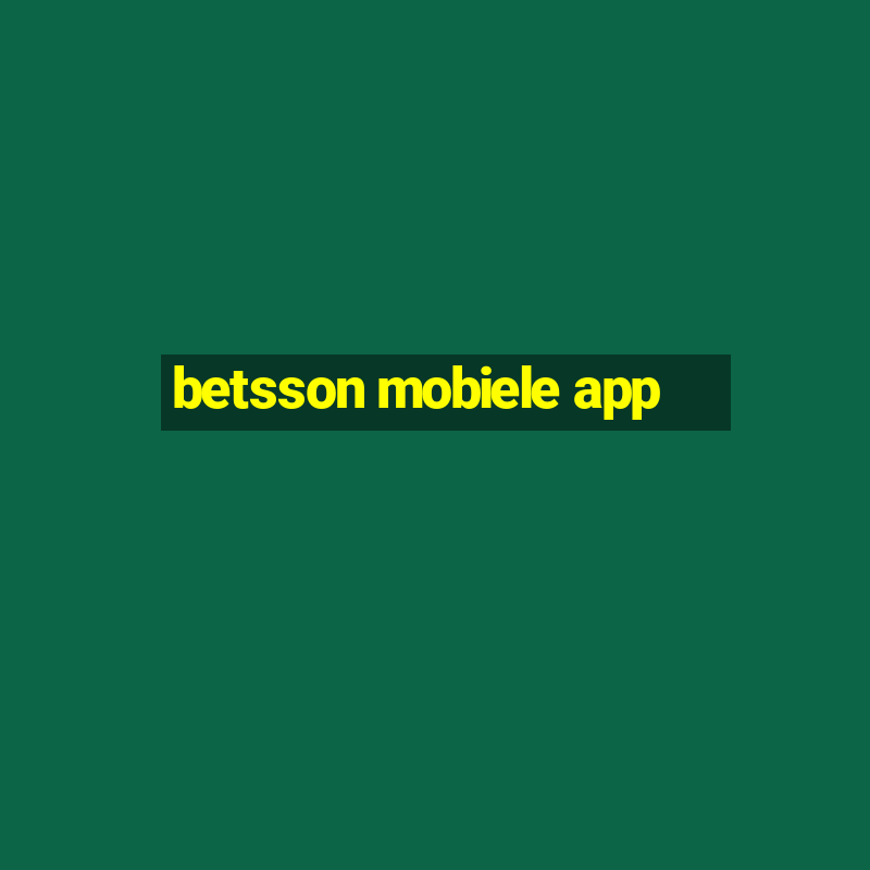 betsson mobiele app