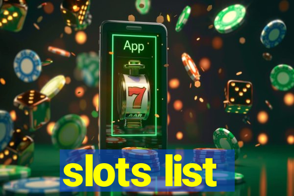 slots list