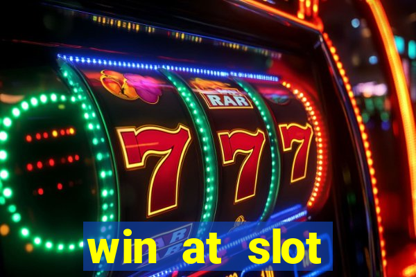 win at slot machines in casinos