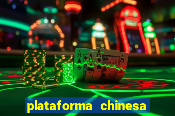 plataforma chinesa de slots