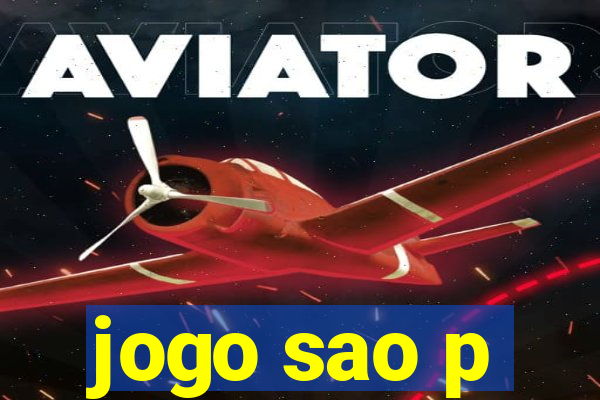 jogo sao p