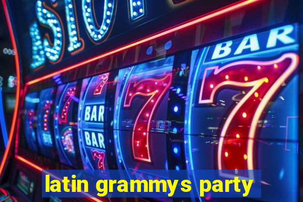 latin grammys party