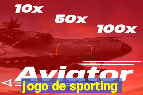 jogo de sporting