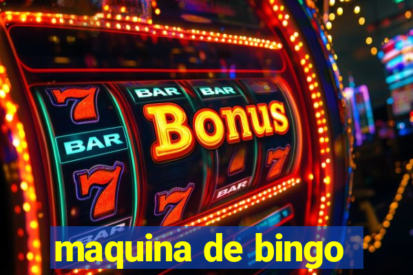 maquina de bingo