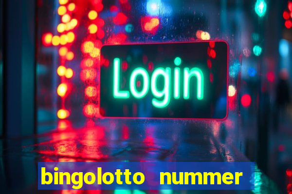 bingolotto nummer ettans bingo