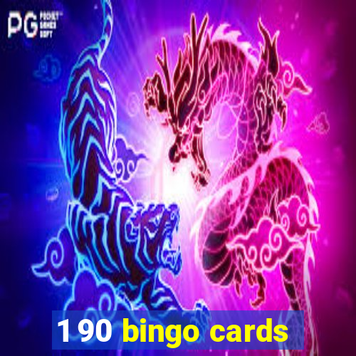 1 90 bingo cards