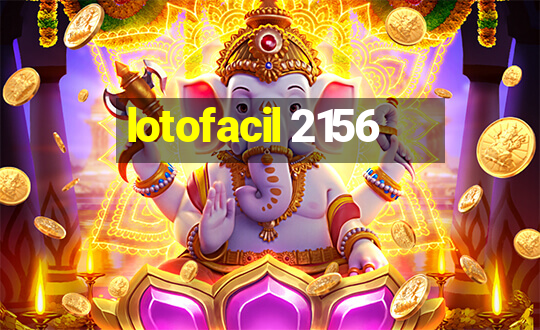 lotofacil 2156