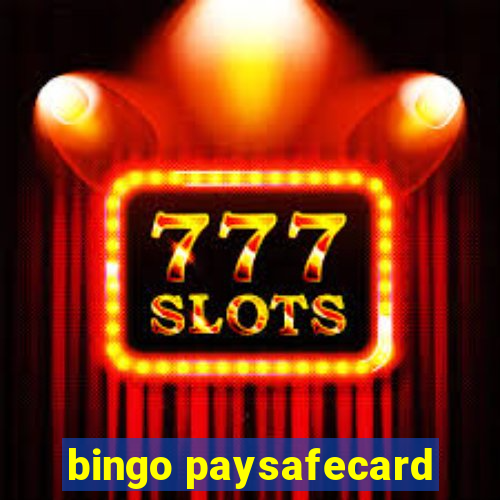 bingo paysafecard