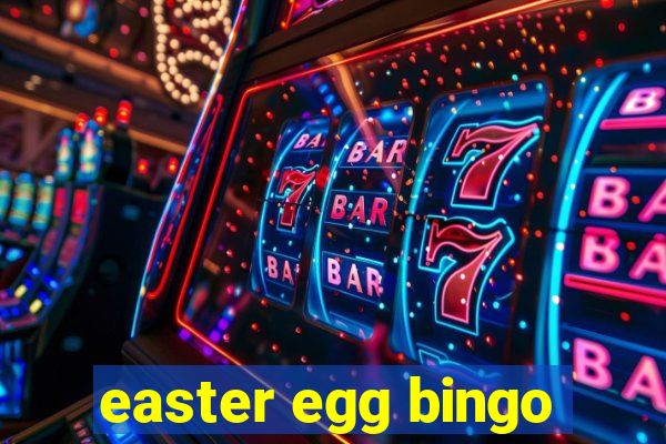 easter egg bingo