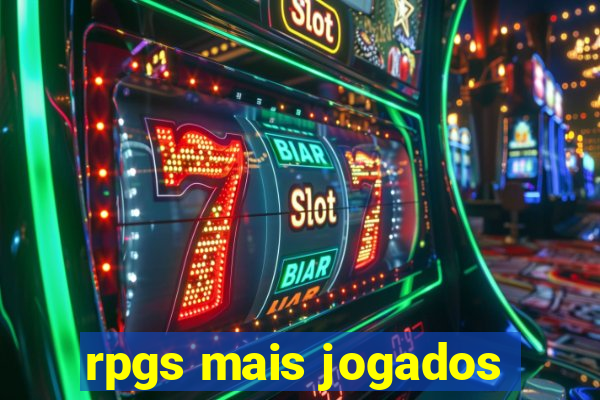 rpgs mais jogados