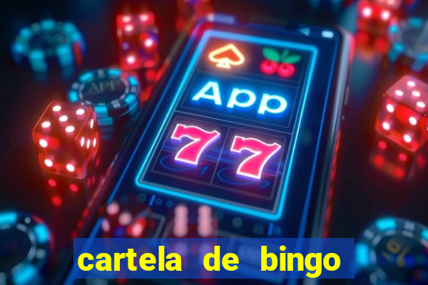 cartela de bingo 75 para imprimir