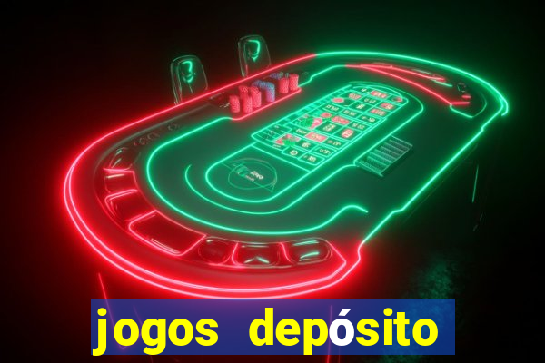 jogos depósito mínimo 1 real