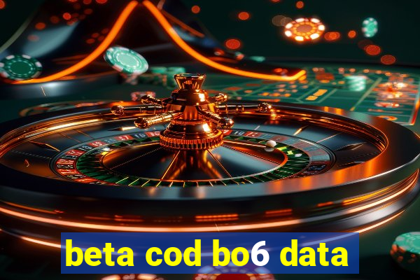 beta cod bo6 data