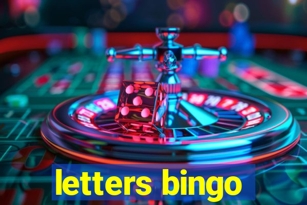 letters bingo